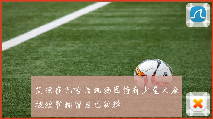 艾顿在巴哈马机场因持有少量大麻被短暂拘留后已获释