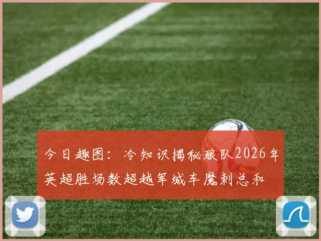 今日趣图：冷知识揭秘狼队2026年英超胜场数超越军城车魔刺总和