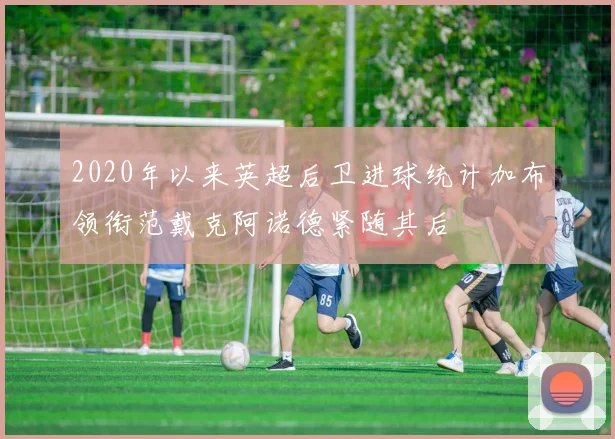 2020年以来英超后卫进球统计加布领衔范戴克阿诺德紧随其后